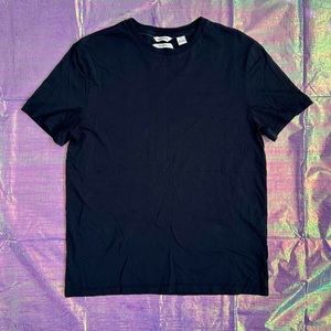 Calvin Klein Basic Navy Blue T-Shirt with front Embroidery